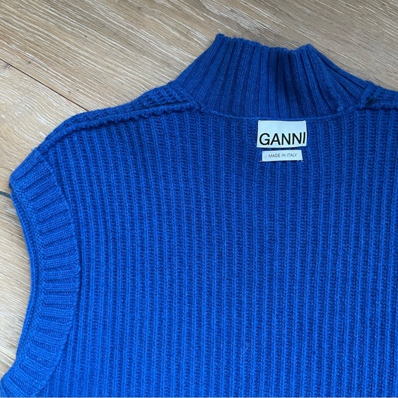 GANNI Rib Knit Vest - Picture 6 of 8
